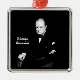 Metal Ornamento de Winston Churchill