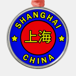 Metal ornamento de Xangai na China