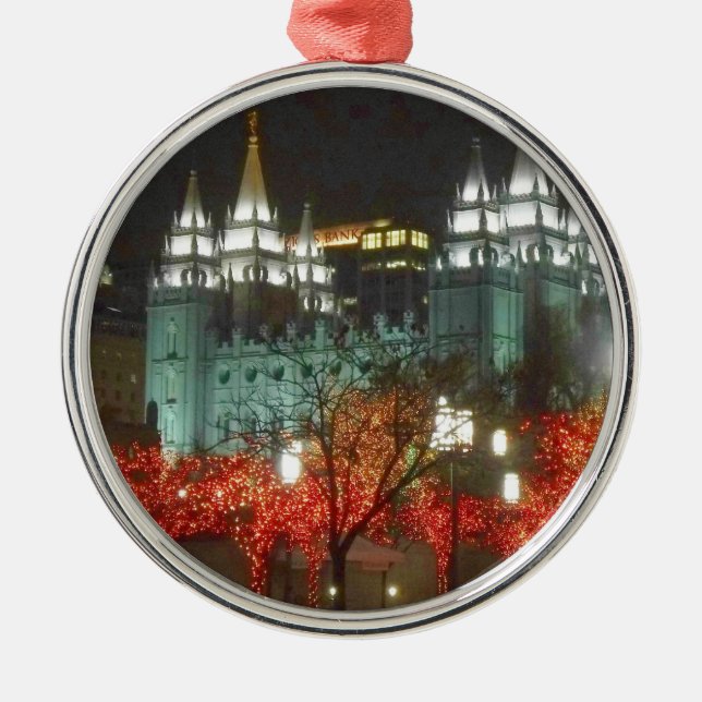 Metal Ornamento do templo de Salt Lake (Frente)