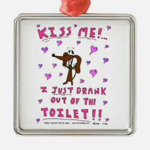 Metal Ornamento "KISS ME" de Midge