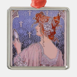 Metal Ornamento Metálico de Mulher Corsetada