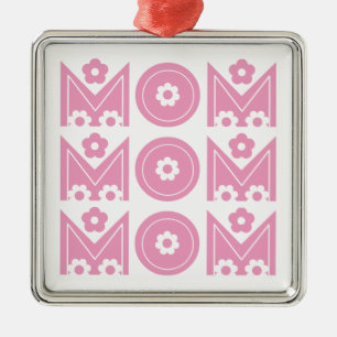Metal Ornamento personalizado do Dia de as mães da mãe