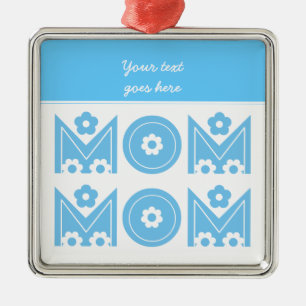 Metal Ornamento personalizado do Dia de as mães da mãe