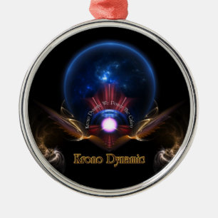 Metal Ornamento Premium de Arte Fratural Dinâmica do Kro