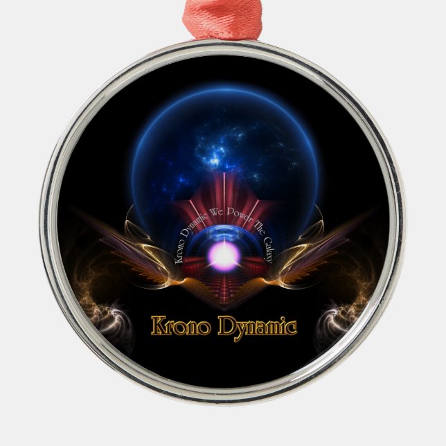 Metal Ornamento Premium de Arte Fratural Dinâmica do Kro (Frente)