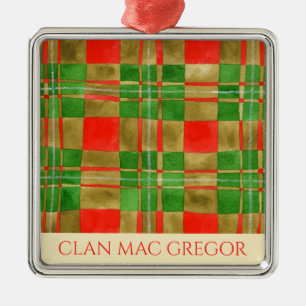 Metal Ornamento Quadrado de GREGOR Premium MAC CLAN
