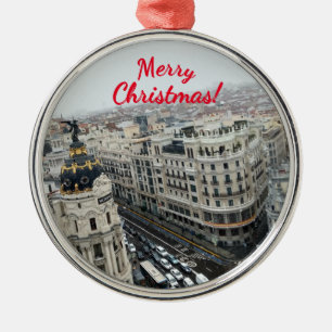 Metal Ornamento Quadrado Premium de Madrid