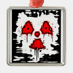 Metal Ornamento radioativo de Ghostie