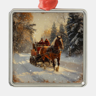 Metal Ornamento Vintage de Natal