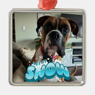 Metal PERSONALIZAR O Ornamento Moderno de FOTOS PET