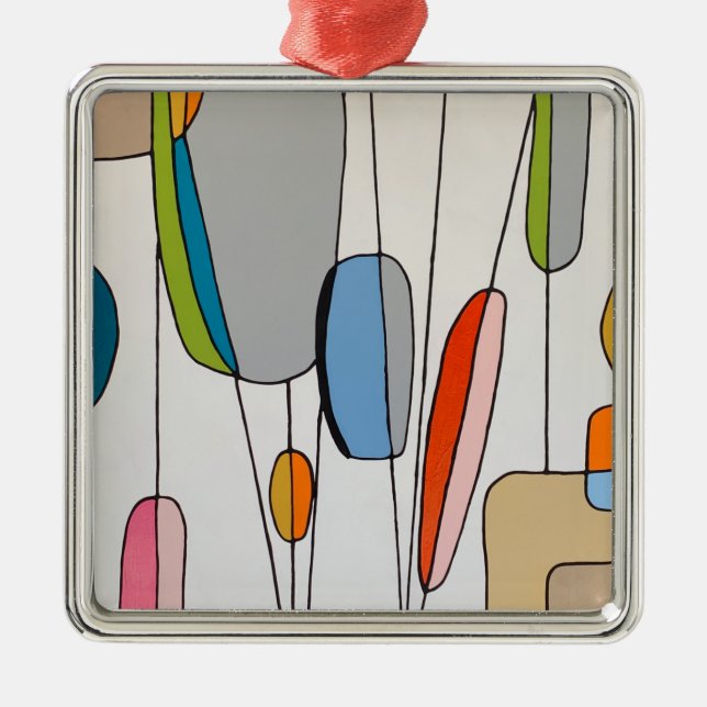 Metal Prendendo por um Ornamento de Thread (Frente)