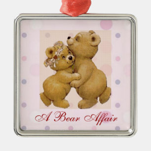 Metal Um Ornamento de Caso de Urso