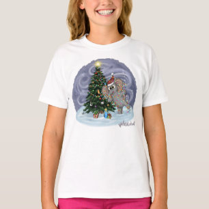 Metalfant Wilbur na camiseta da Lights Girl