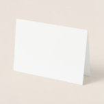 Metalizado Cartão<br><div class="desc">Crie o seu estilo branco personalizável e minimalista que pode ser facilmente atualizado com a sua Foto e texto. Se você precisar de ajuda para personalizar este produto,  entre em contato comigo usando o botão de mensagem abaixo e terei todo o prazer em ajudar.</div>