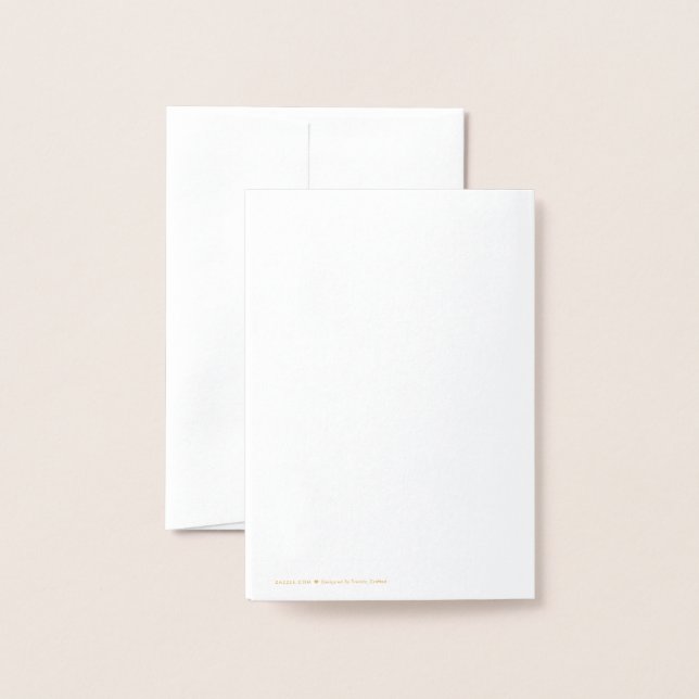 Metalizado Cartão (Traseira com Envelope)