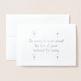 Metalizado cartão de compaixão por cão pelo dalDesignNZ