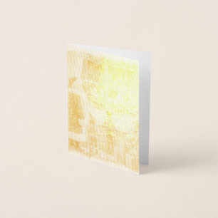 Metalizado Cartão de Natal Russo Vitoriano