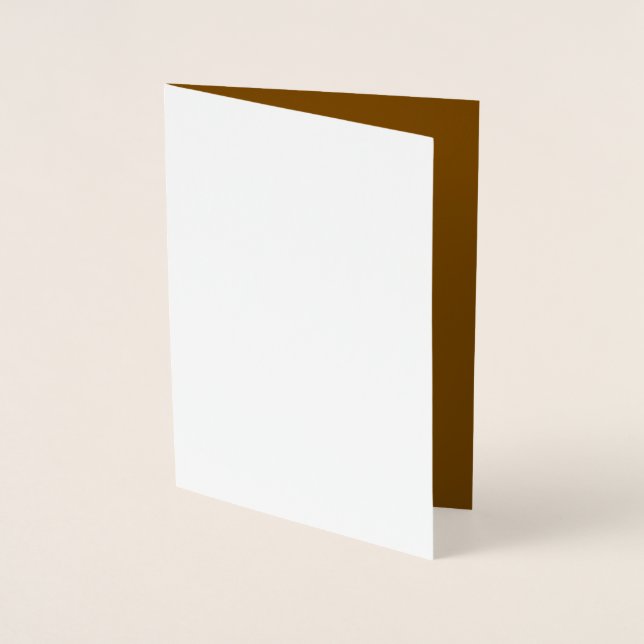 Metalizado Cartão de Número de Mesa de Casamento com Monogram (Frente)