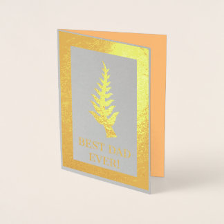 Metalizado cartão do Dia dos Pais Nyame nti Adinkra