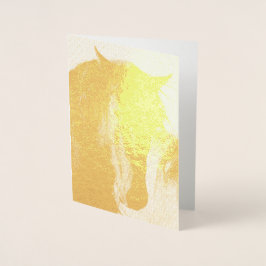 Metalizado CAVALOS SELVAGENS DE UTAH STALLION ONAQUI - Cartão