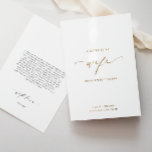 Metalizado Ellesmere Carta Para O Cartão De Dia De Casamento<br><div class="desc">A carta de Ellesmere para a minha esposa no cartão do dia do nosso casamento apresenta uma design moderna minimalista num fundo branco para uma aparência simples e limpa. O cabeçalho do script é uma imagem que não pode ser editada. Todo o outro texto é totalmente editável. Para personalização mais...</div>