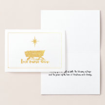 O Amor Veio Para O Cartão De Natal