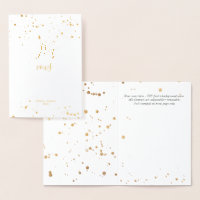 PixDezines Gold Brush Script Seus Votos Cartão de 