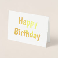 simples cartão de aniversário feliz mínimo