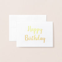 simples cartão de aniversário feliz mínimo