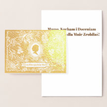 Szczęśliwego Dnia Matki - Cartão Karta