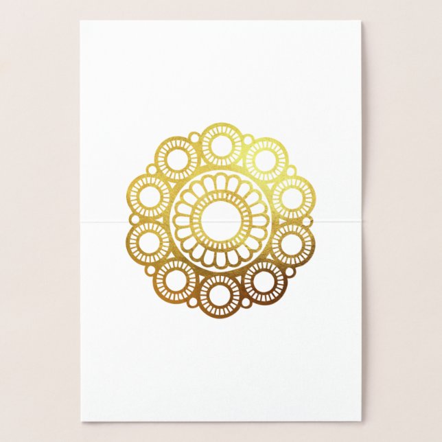 Metalizado Zeeuwse Knop - Cartão Dourado (Interior)