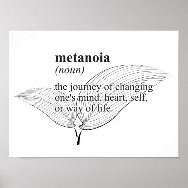 Metanoia Poster isnpiracional (Frente)