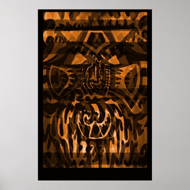 MetaState - Poster laranja (Frente)