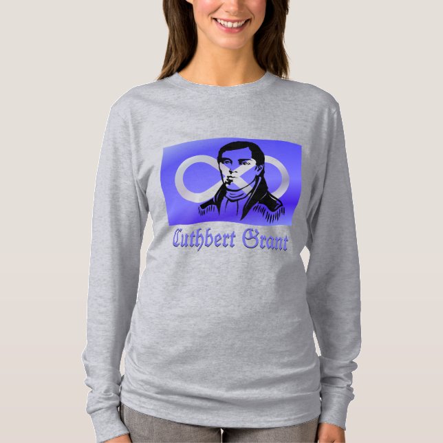 Metis Shirts Camisas Cuthbert Grant Metis Camisa,  (Frente)