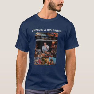 Métodos de Todd Sucherman & t-shirt dos mecânico