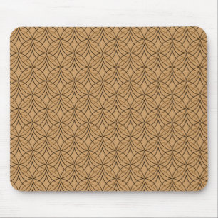 Metro bege leve Mousepad retro