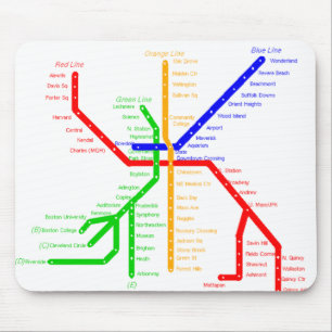 Metro Mousepad de Boston