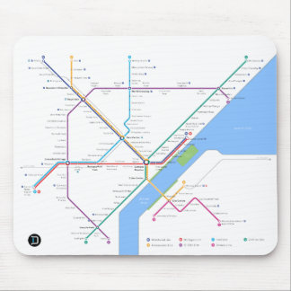 Metro Mousepad de Detroit