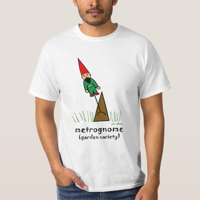 metrognome, camiseta do valor (Frente)