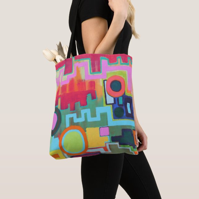 Metropolis Tote Bag (Close Up)