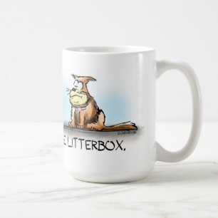 Meu 401K está na caneca de café de Litterbox