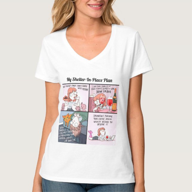 Meu abrigo no lugar da t-shirt (Frente)