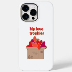 Meu amor troféu no cheio de Namorados corações