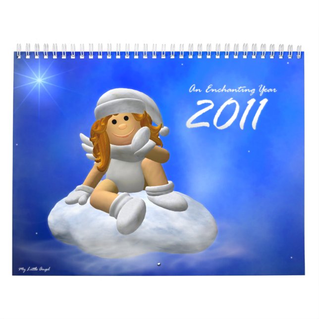 Meu anjo pequeno: Calendário Enchanting 2011 (Capa)
