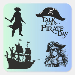 Meu Autocolante Pirata Único: Aventura Espera