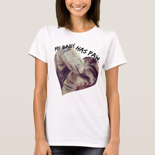 Meu bebê tem a camisa das patas T (Frente)