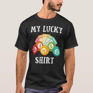 Meu Bingo De Sorte Camisa Engraçado Jogador De Bin