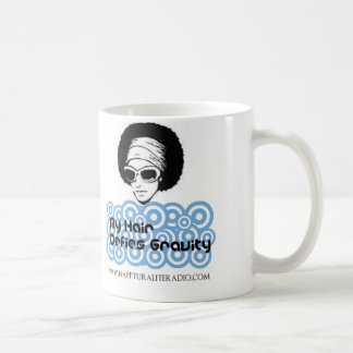 Meu cabelo provoca a caneca da gravidade