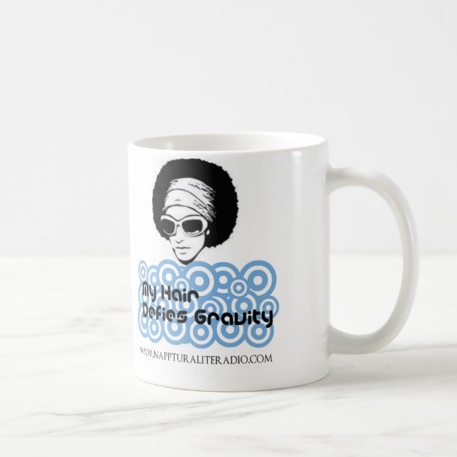 Meu cabelo provoca a caneca da gravidade (Direita)