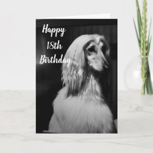 "MEU CABELO SÓ POR VOCÊ" 18º CARTÃO DE ANIVERSÁRIO